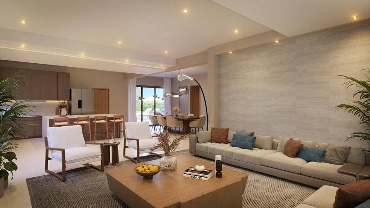 Villas en la mejor zona de Puna Cana con playa privada.