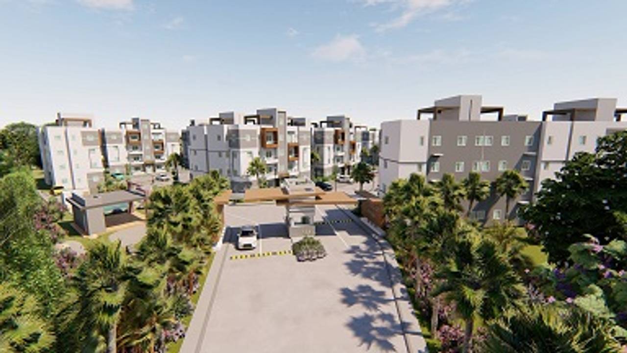 Apartamentos con Piscina, con los beneficios del BONO VIVIENDA Y FIDEICOMISO de Venta en Pantoja