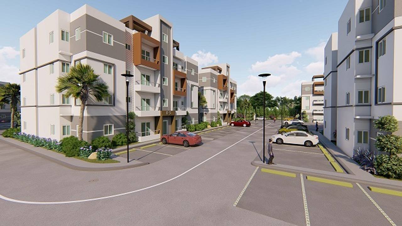 Apartamentos con Piscina, con los beneficios del BONO VIVIENDA Y FIDEICOMISO de Venta en Pantoja