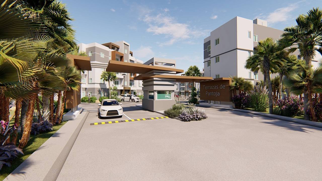 Apartamentos con Piscina, con los beneficios del BONO VIVIENDA Y FIDEICOMISO de Venta en Pantoja