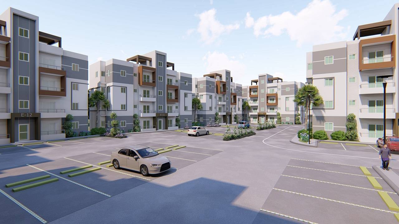 Apartamentos con Piscina, con los beneficios del BONO VIVIENDA Y FIDEICOMISO de Venta en Pantoja