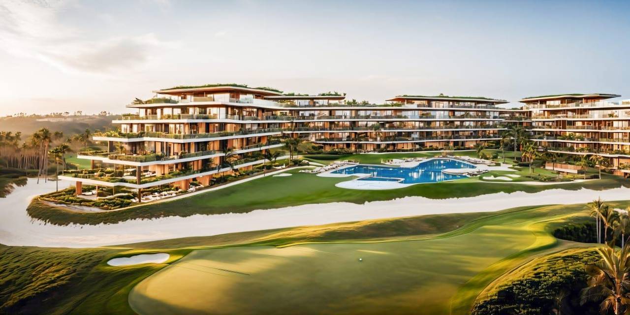 Apartamentos de lujo EN VENTA en Cap Cana frente al mar y golf