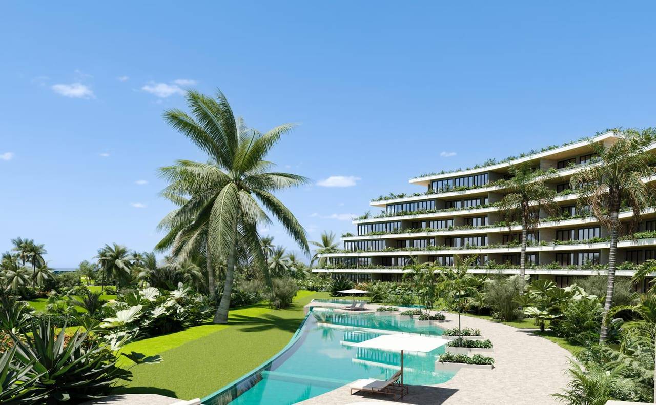 Apartamentos de lujo EN VENTA en Cap Cana frente al mar y golf