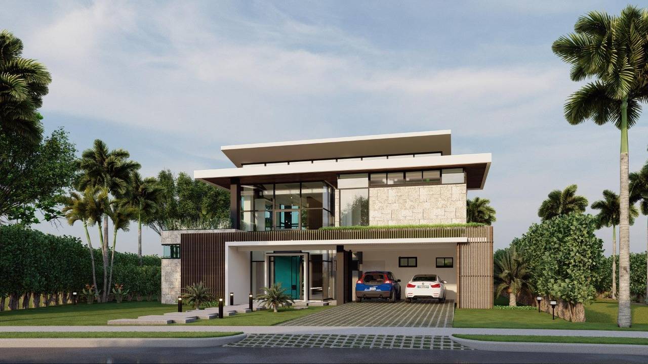 Villa en Caleton residence Cap cana de venta