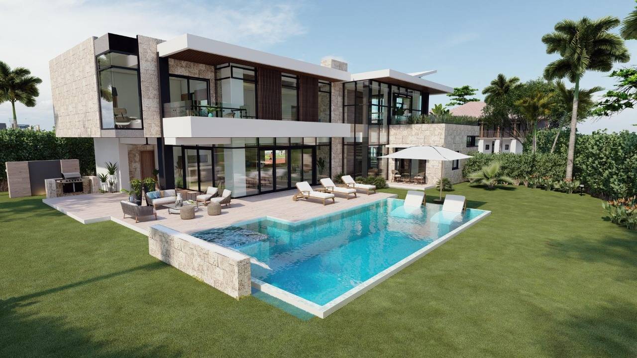 Villa en Caleton residence Cap cana de venta