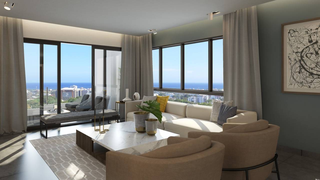 Venta de apartamentos de 2 y 3 habitaciones en La Julia, Santo Domingo.