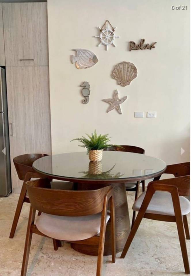 Apartamento frente al mar en Playa Nueva Romana, República Dominicana.