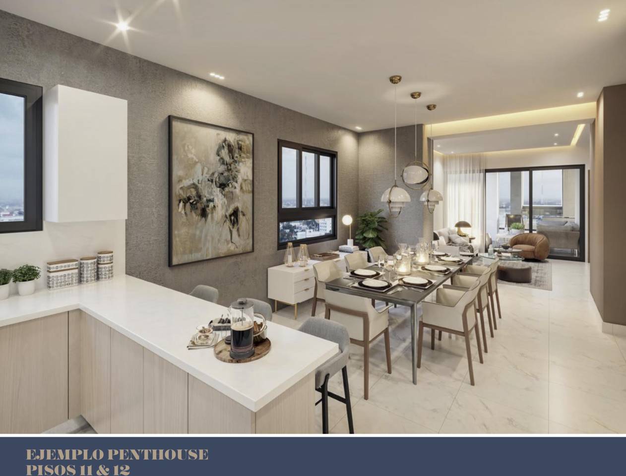 Apartamentos en venta en Santo Domingo D.N., 61 m²