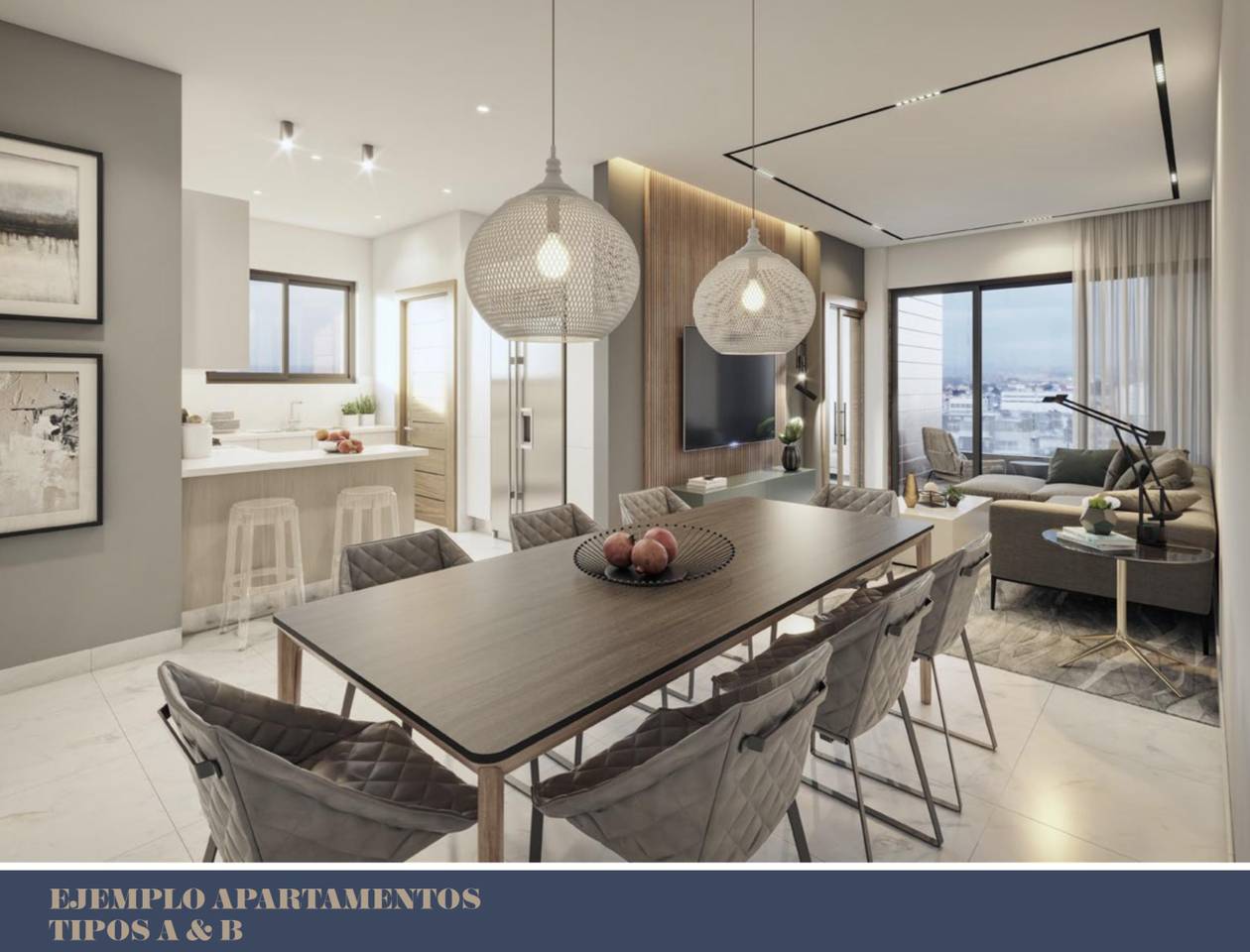 Apartamentos en venta en Santo Domingo D.N., 61 m²