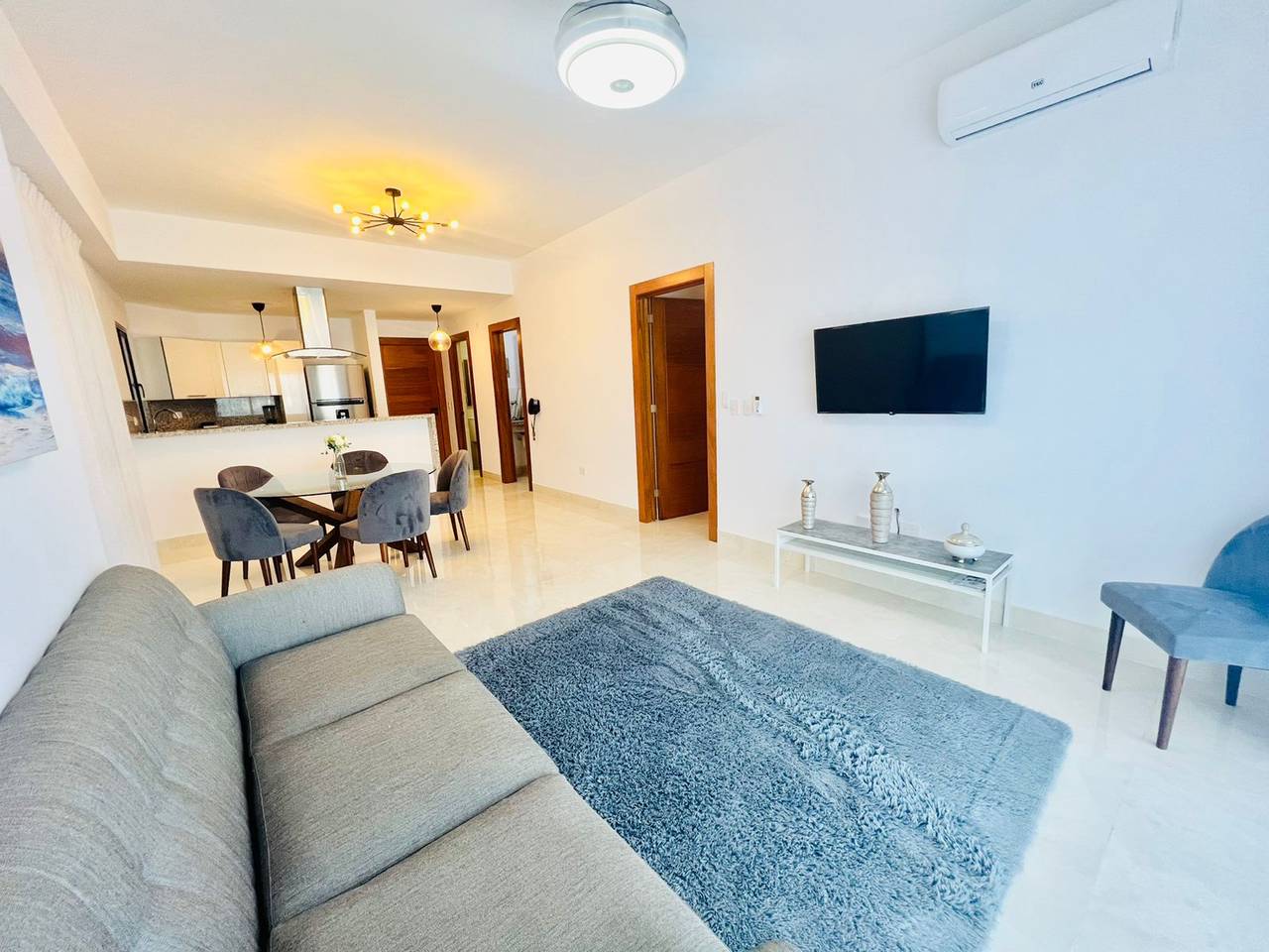 Apartamento Amueblado nuevo para inversion