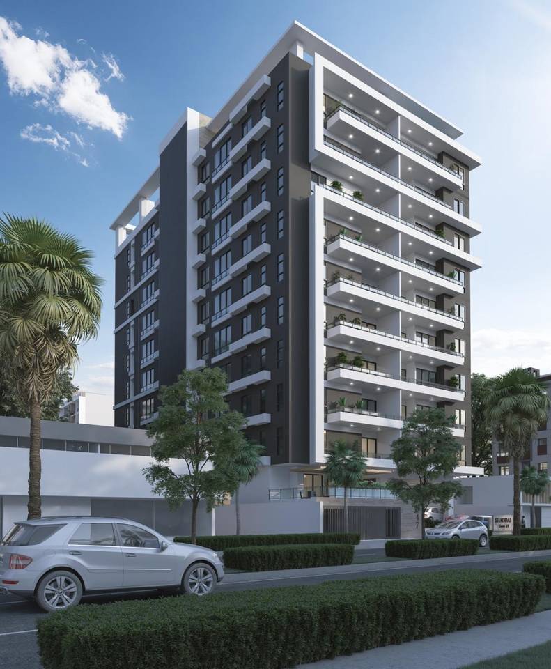 Venta de apartamentos de 1 y 2 habitaciones en moderna torre ubicada en Urbanización Renacimiento, Santo Domingo.