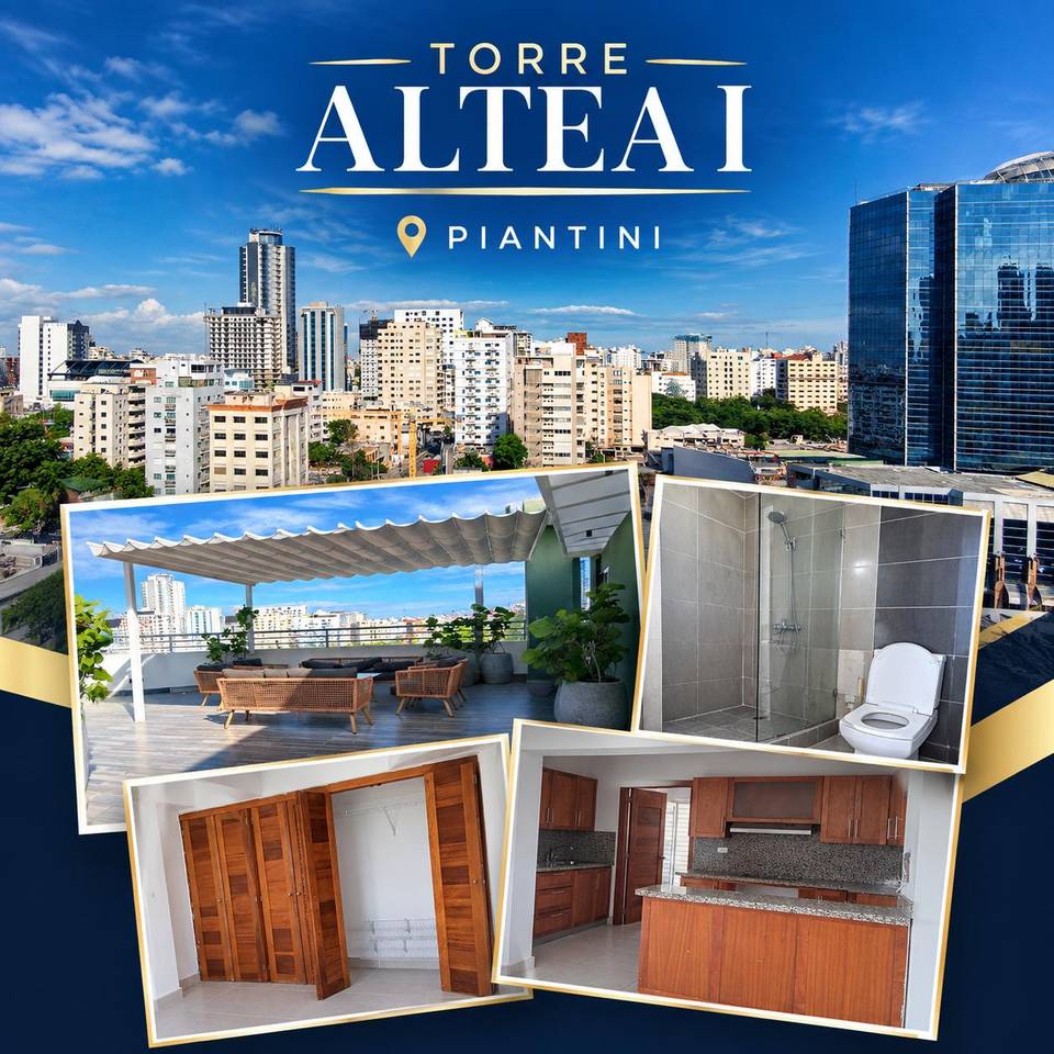 Apartamentos en venta en Santo Domingo D.N., Piantini, 106 m²