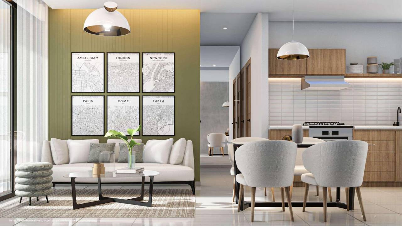 Apartamentos en venta en Santo Domingo Este, 58 m²