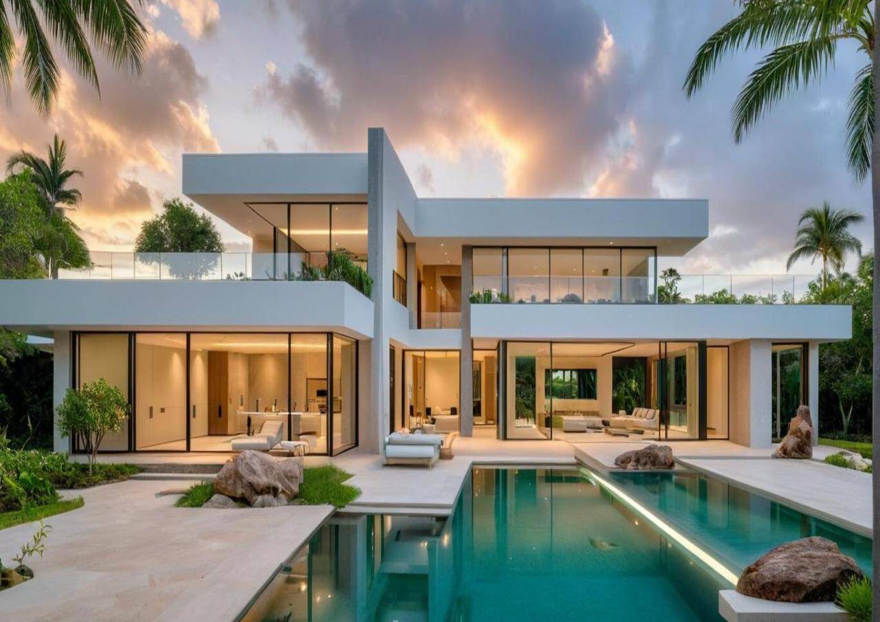 Punta Cana , Vista Cana, villa en venta con un hermoso y cuidadoso diseño.