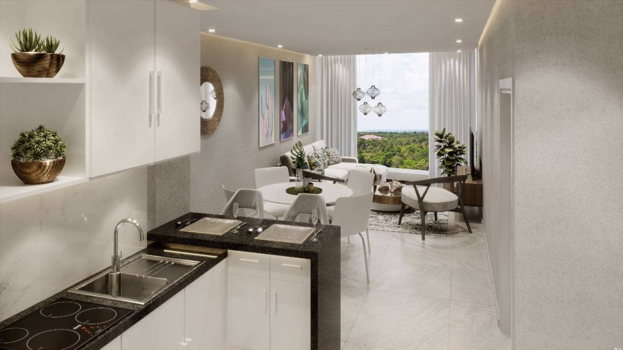 Apartamentos à vendre à Punta Cana, 53 m²