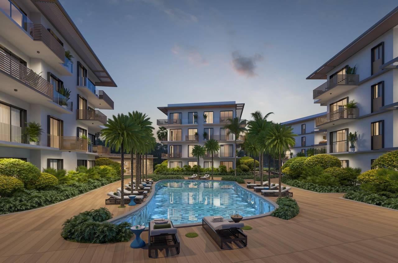 Venta de Apartamentos de 2 habitaciones en Punta Cana
