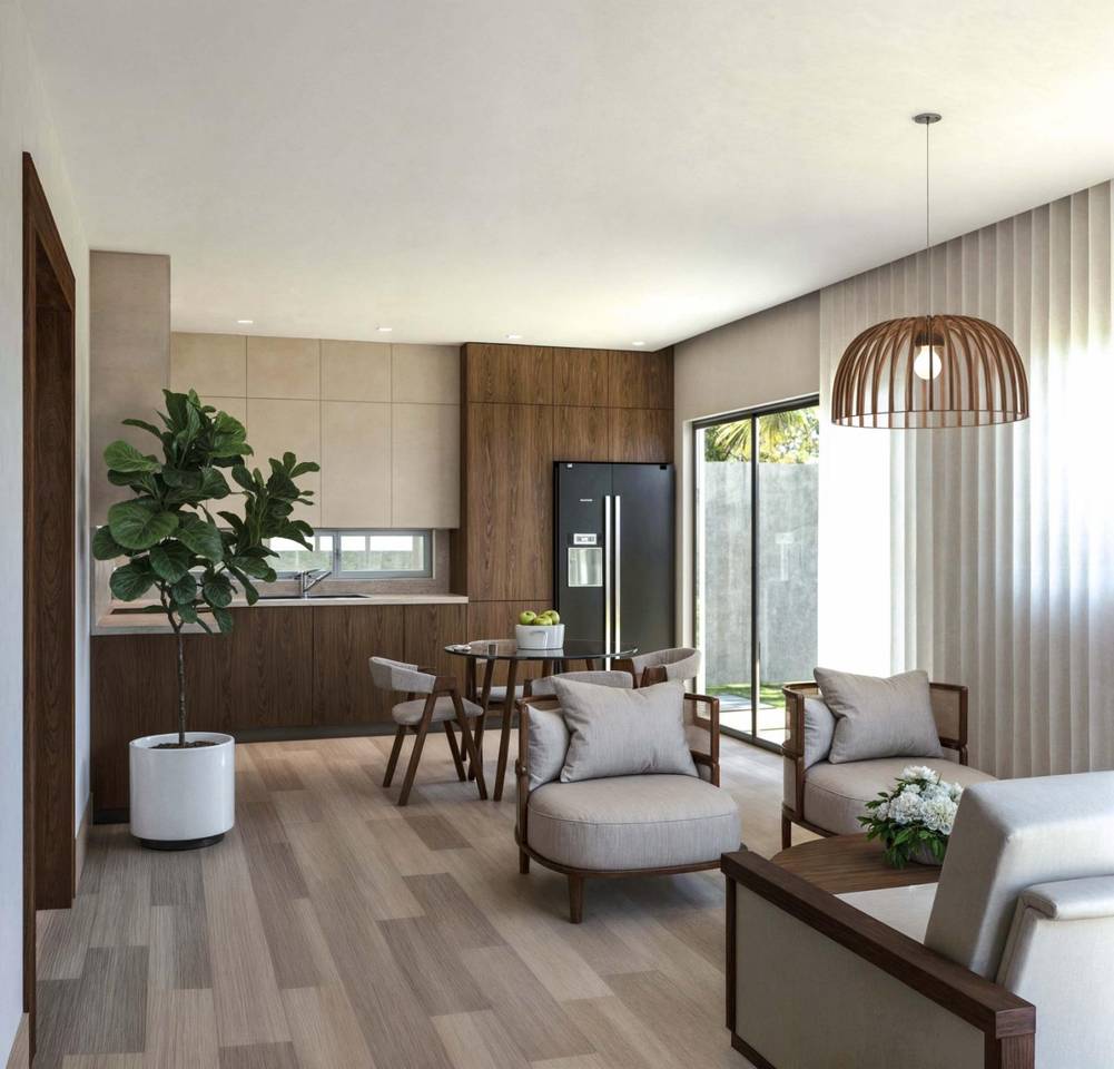 Villas en venta en Punta Cana, 65 m²