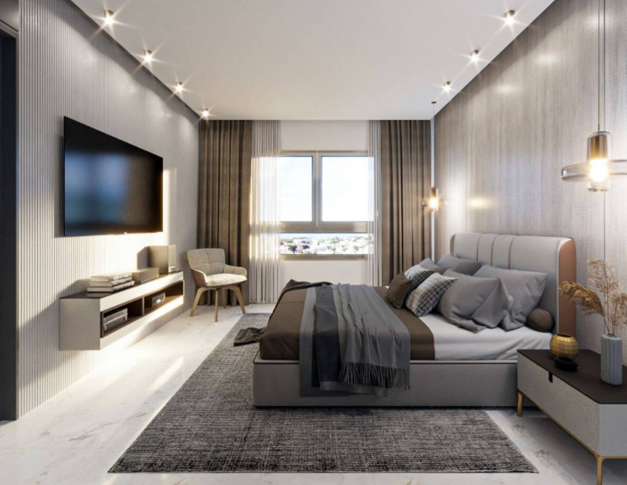 Apartamento 1 y 2 Hab. La Julia. Parque Mirador, Santo Domingo. R.D.