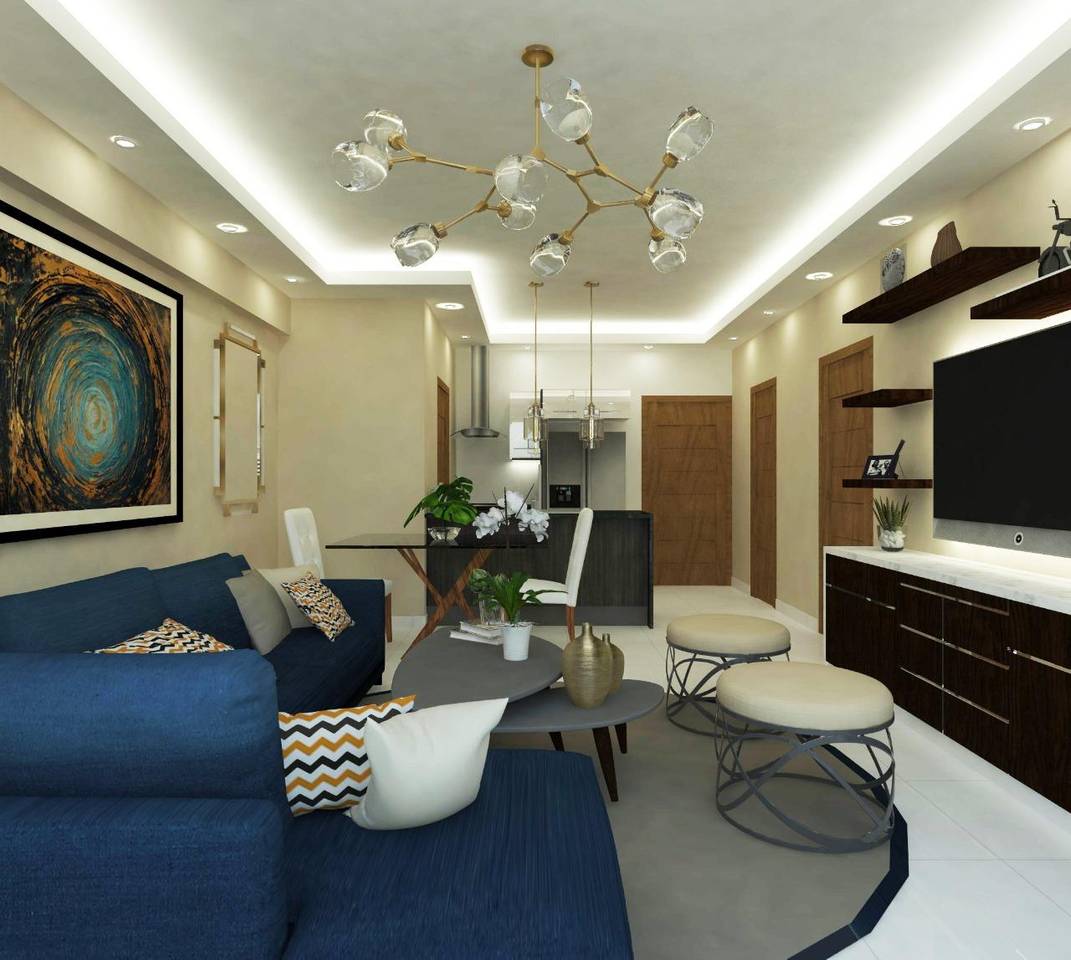 Apartamentos de 1 habitación y 1.5 baños con 2 parqueos en Gazcue