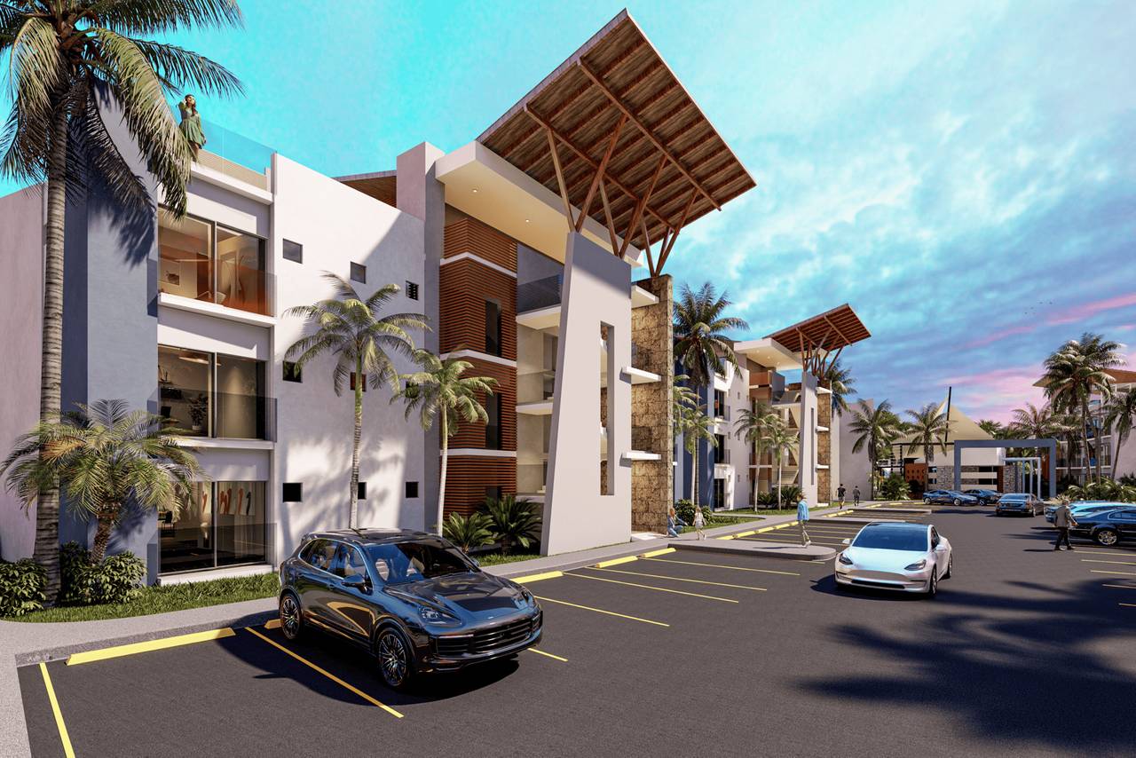 Apartamentos for sale in Bávaro, 66 m²