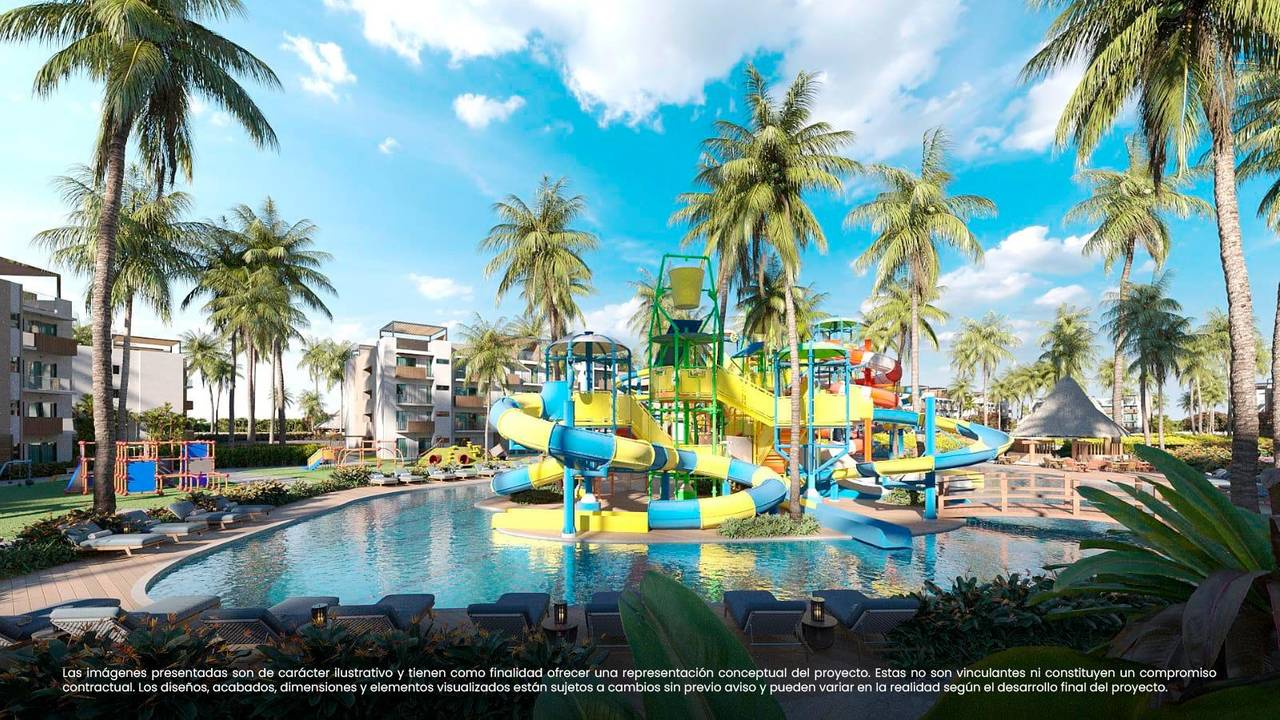 Apartamentos en venta en Punta Cana, 37 m²