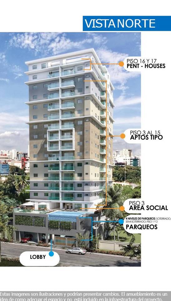 Apartamentos en venta en Santo Domingo Este, 101 m²