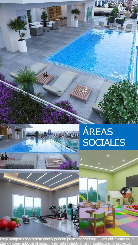 Apartamentos en venta en Santo Domingo Este, 101 m²