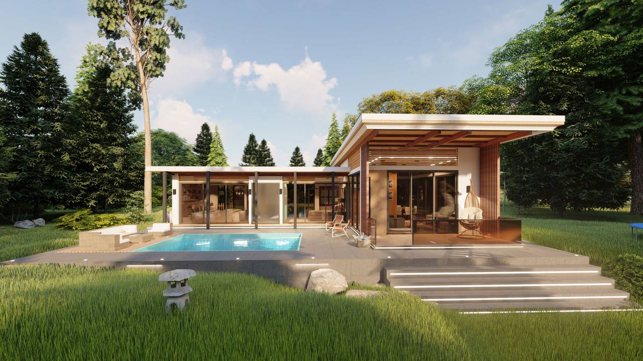 Villa en plano de venta en Jarabacoa