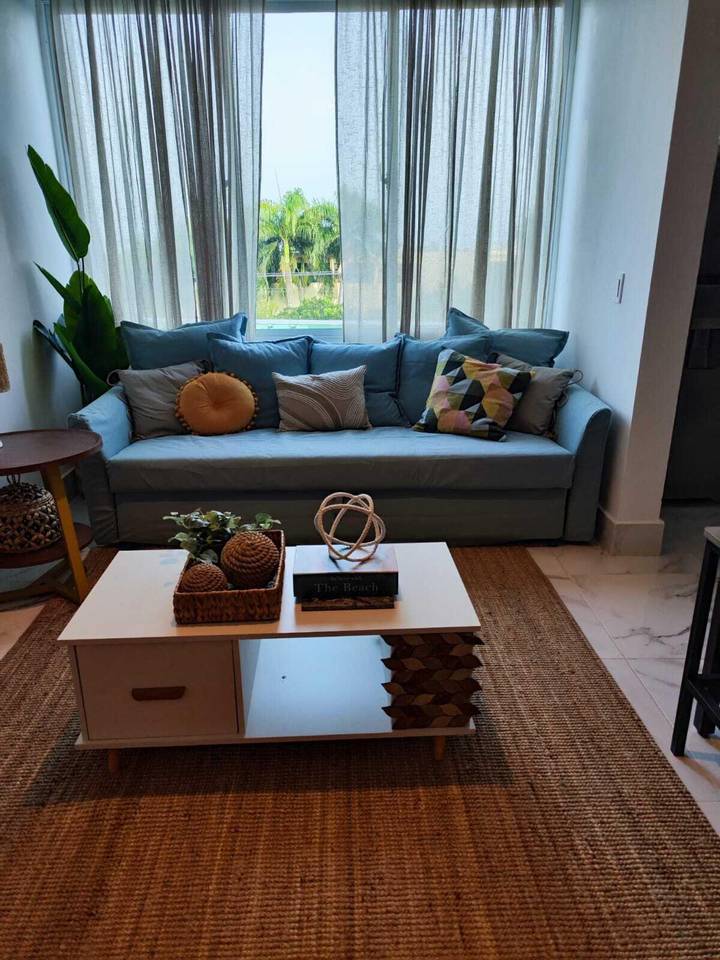 Zona Universitaria, Apartamento en alquiler totalmente amueblado de 1 habitacion.