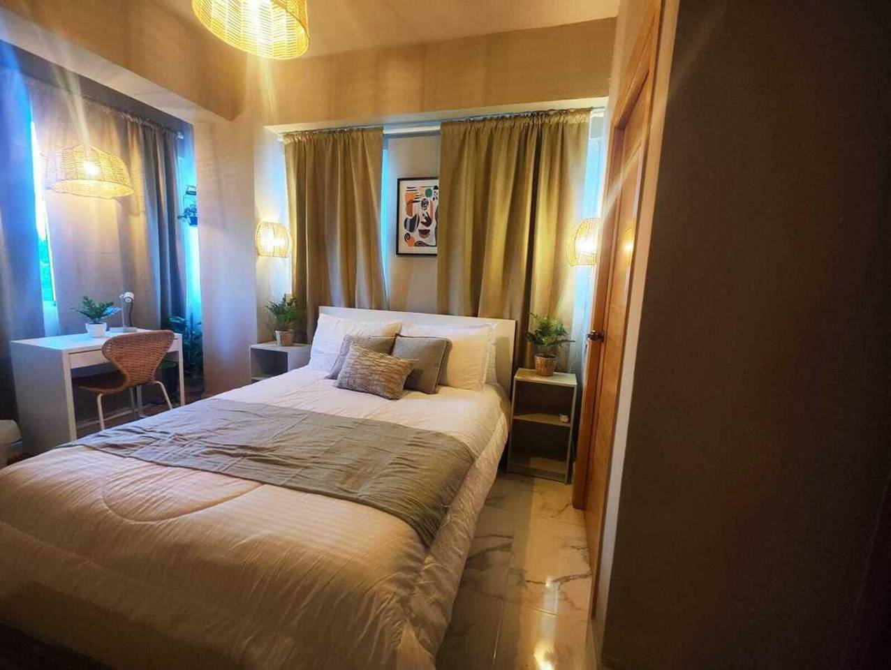 Zona Universitaria, Apartamento en alquiler totalmente amueblado de 1 habitacion.