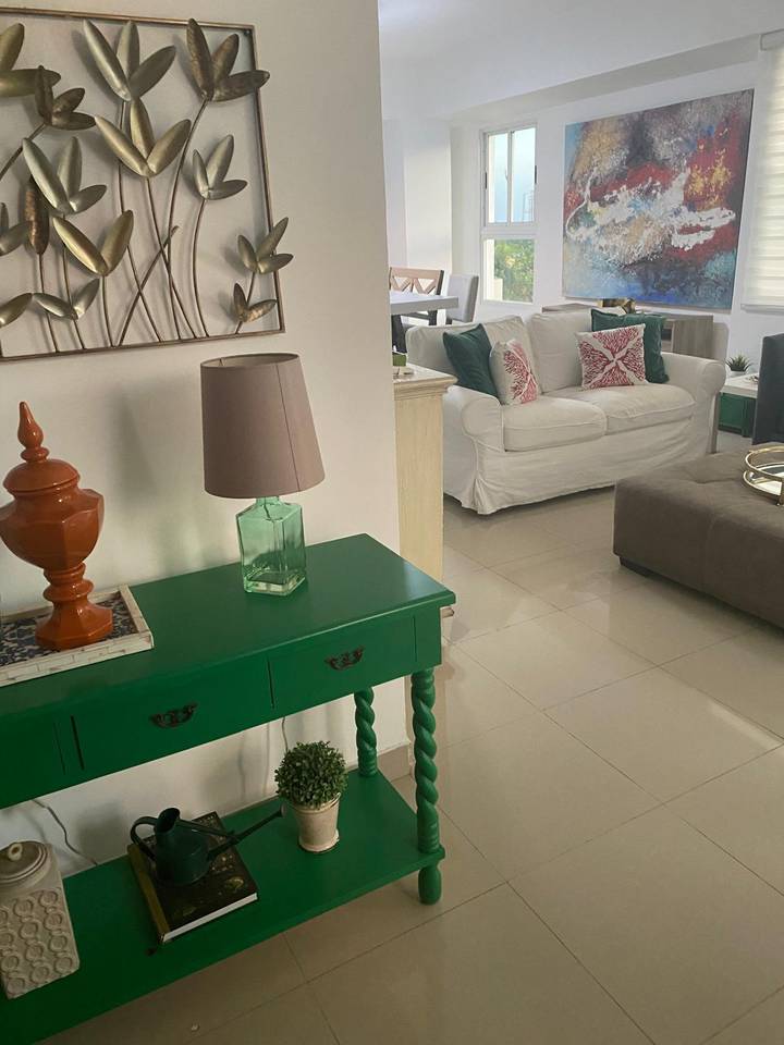 Gazcue, Apartamento en alquiler amueblado.