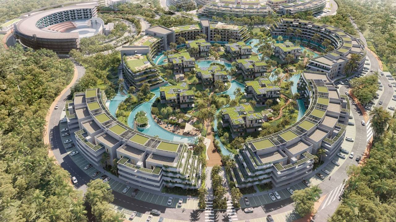Increíble apartamento 1,2 y 3 habitaciones en proyecto "River Island" en Bávaro- Punta cana