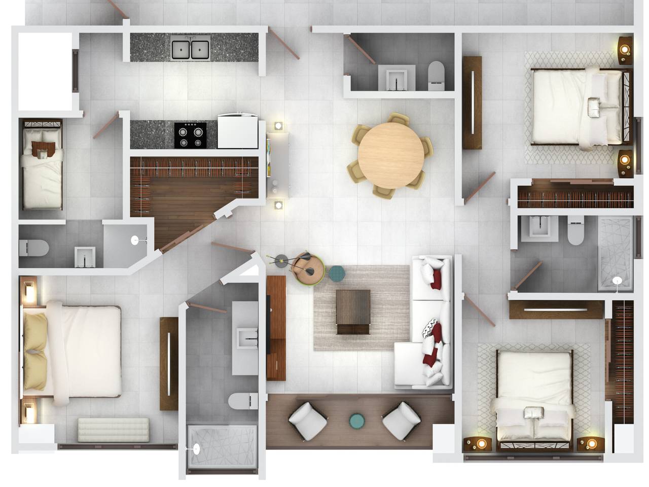 Venta de exclusiva torre de apartamentos residencial en Distrito Nacional