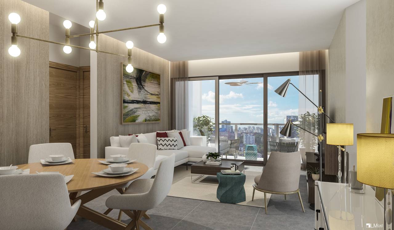 Venta de exclusiva torre de apartamentos residencial en Distrito Nacional