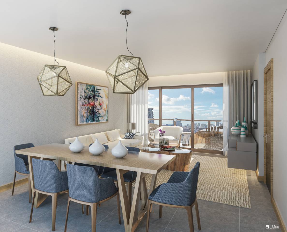 Venta de exclusiva torre de apartamentos residencial en Distrito Nacional