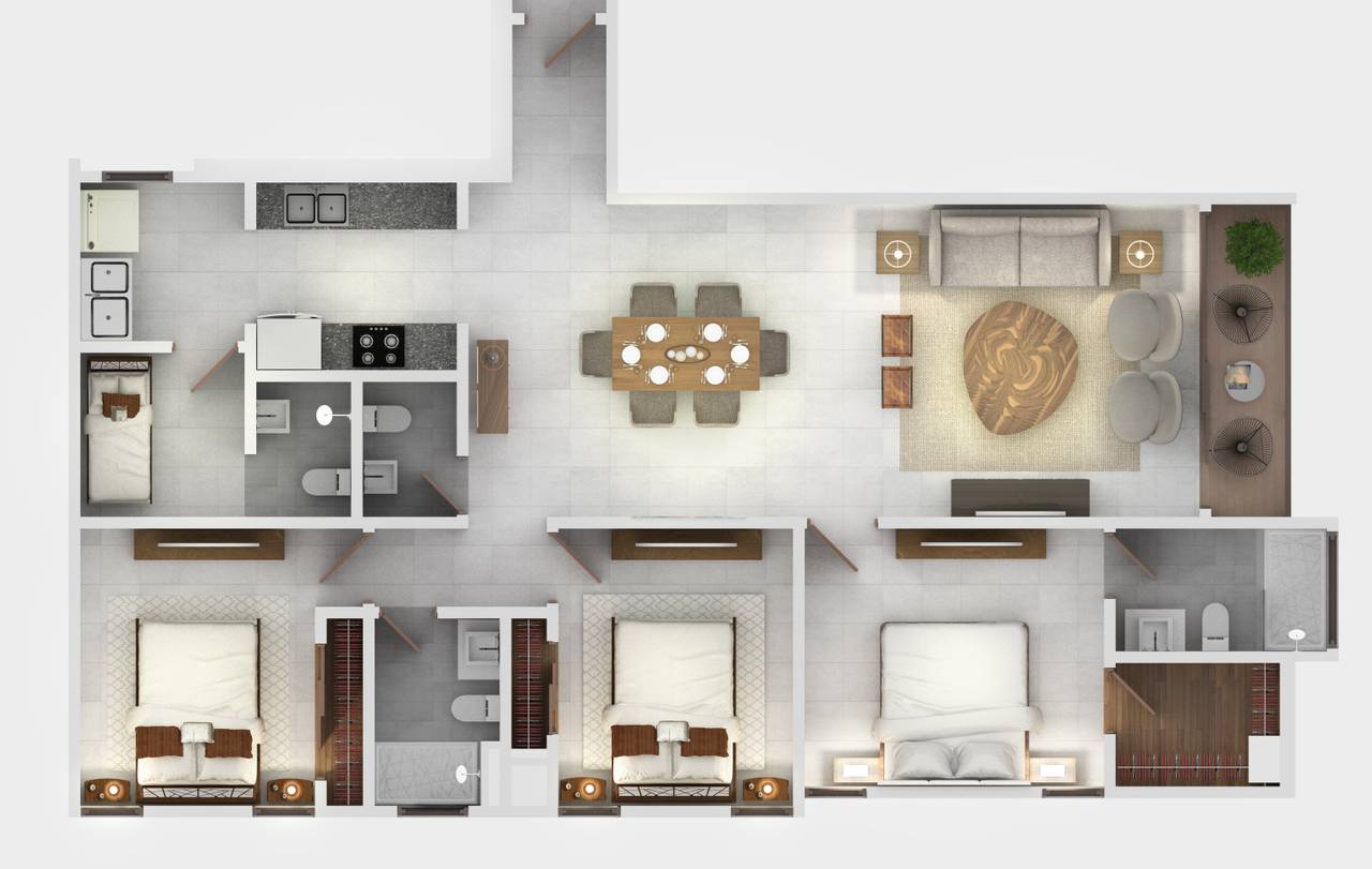Venta de exclusiva torre de apartamentos residencial en Distrito Nacional