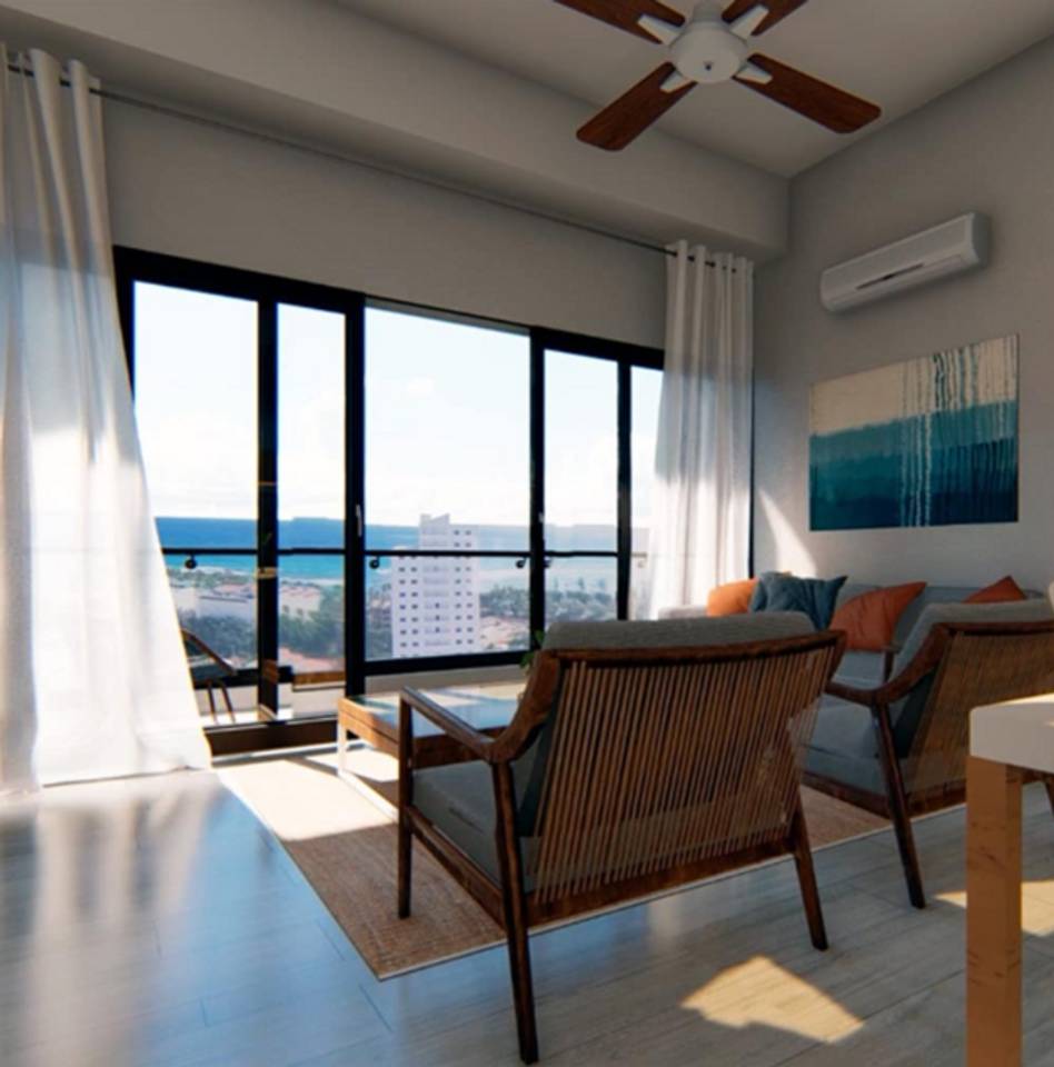 Venta de Apartamentos en 2da línea de Playa en Juan Dolio