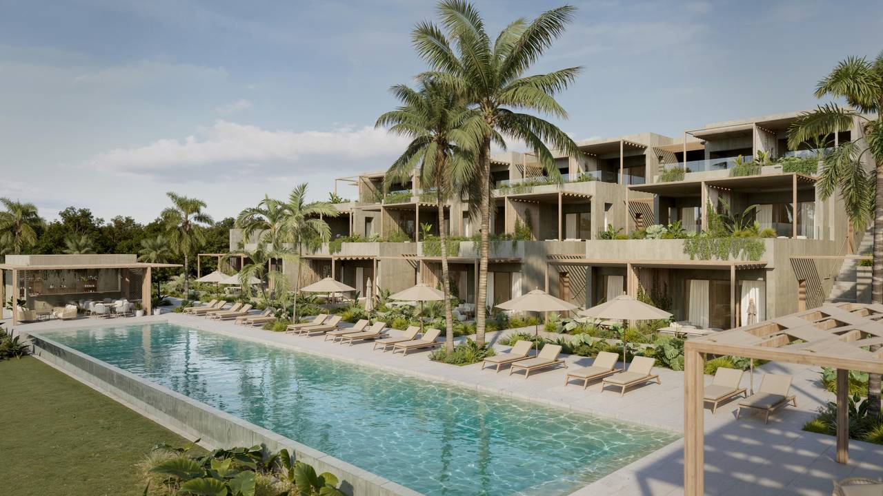Apartamento en venta de 1 y 2 habitaciones en Cana Bay, Punta Cana