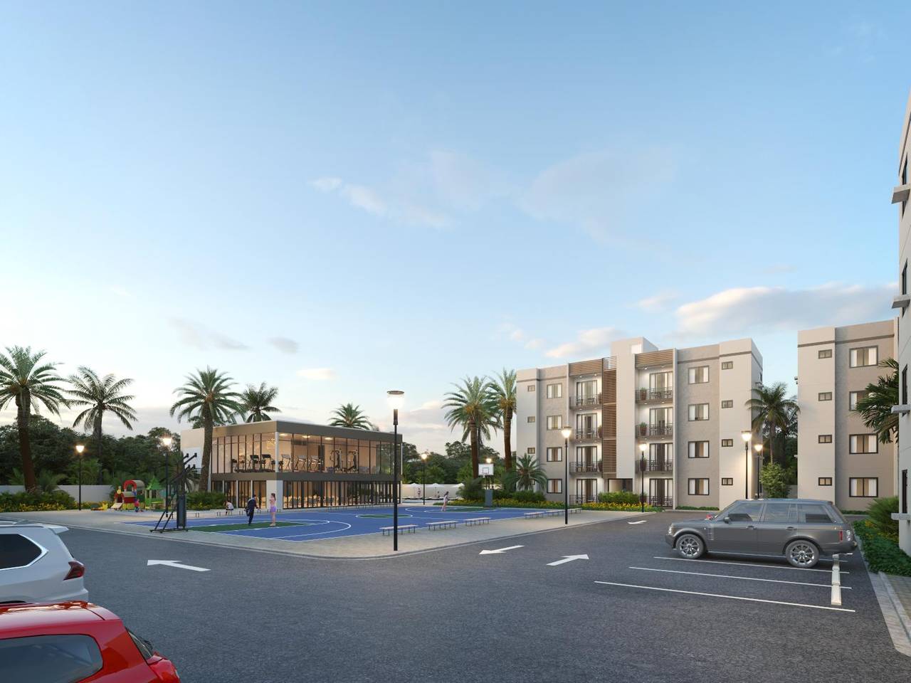 Apartamentos en venta de 2 Habitaciones y 1 parqueo en Punta Cana
