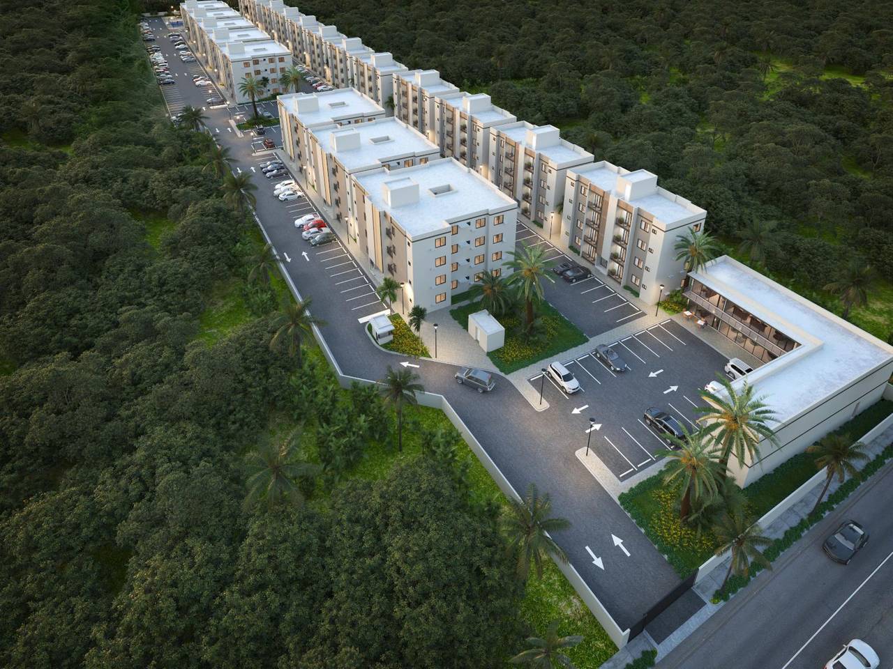 Apartamentos en venta de 2 Habitaciones y 1 parqueo en Punta Cana