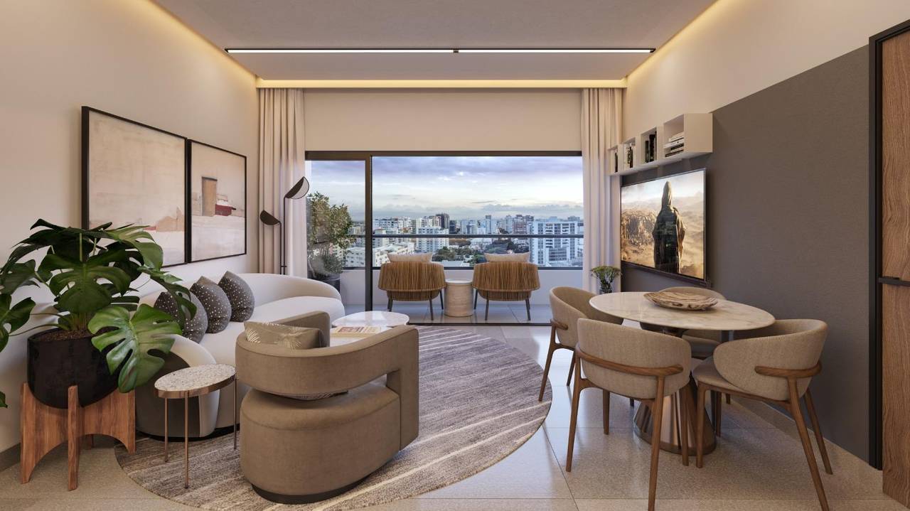 Apartamentos en venta en Santo Domingo D.N., 58 m²
