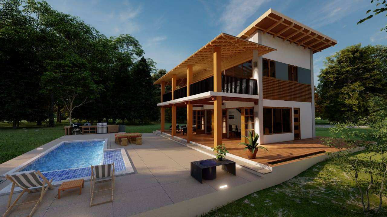 Villa en plano de venta en Jarabacoa