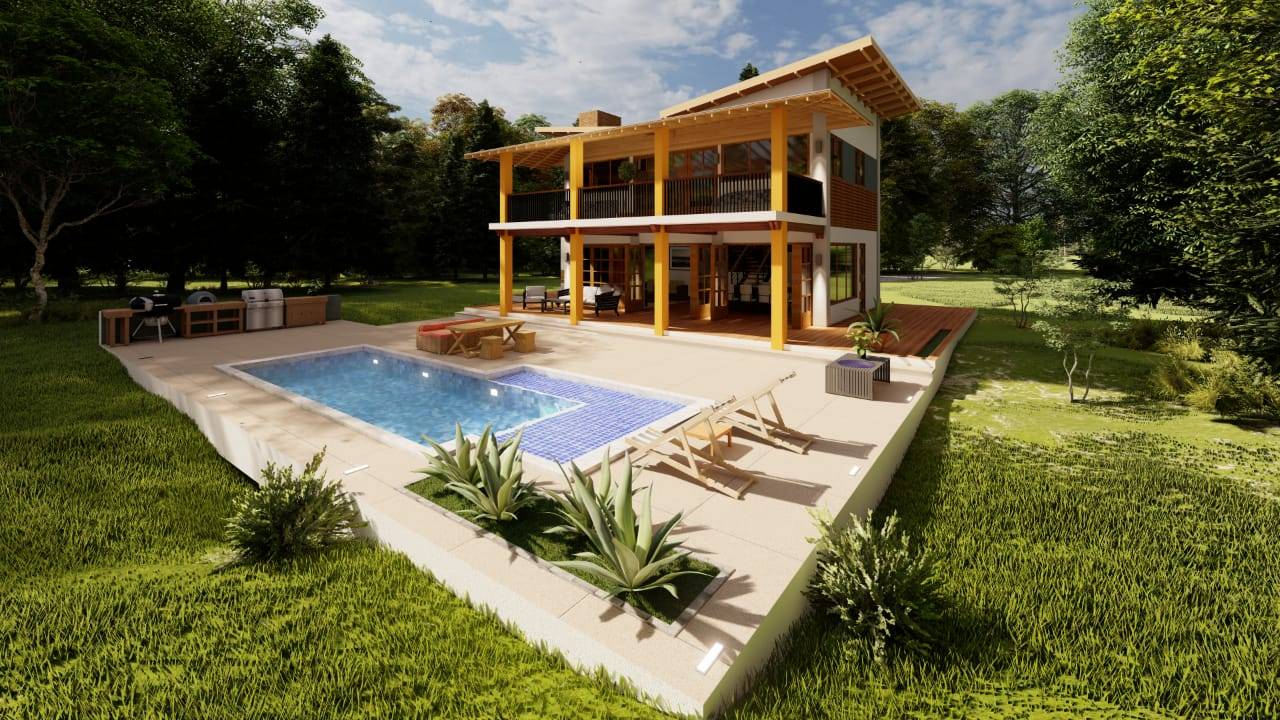 Villa en plano de venta en Jarabacoa