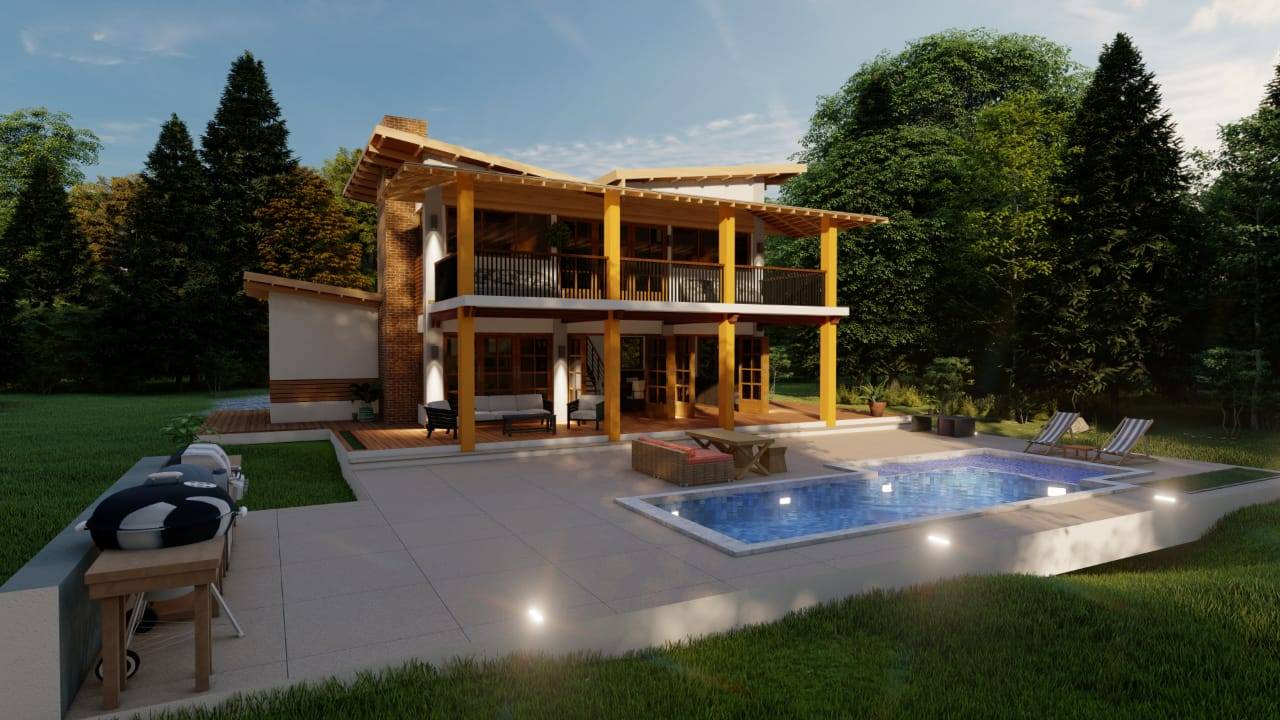 Villa en plano de venta en Jarabacoa