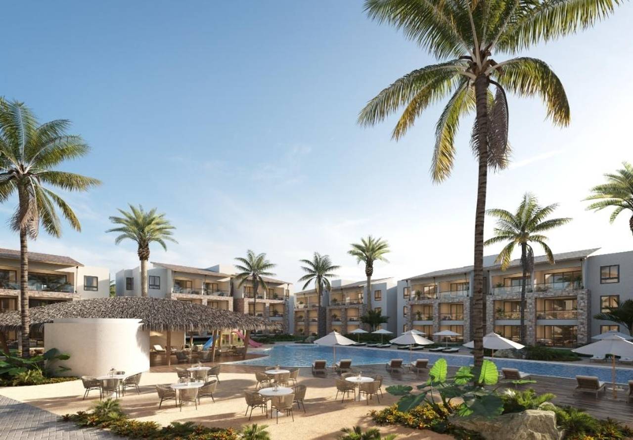 “Apartamentos de lujo con playa privada y golf PGA”