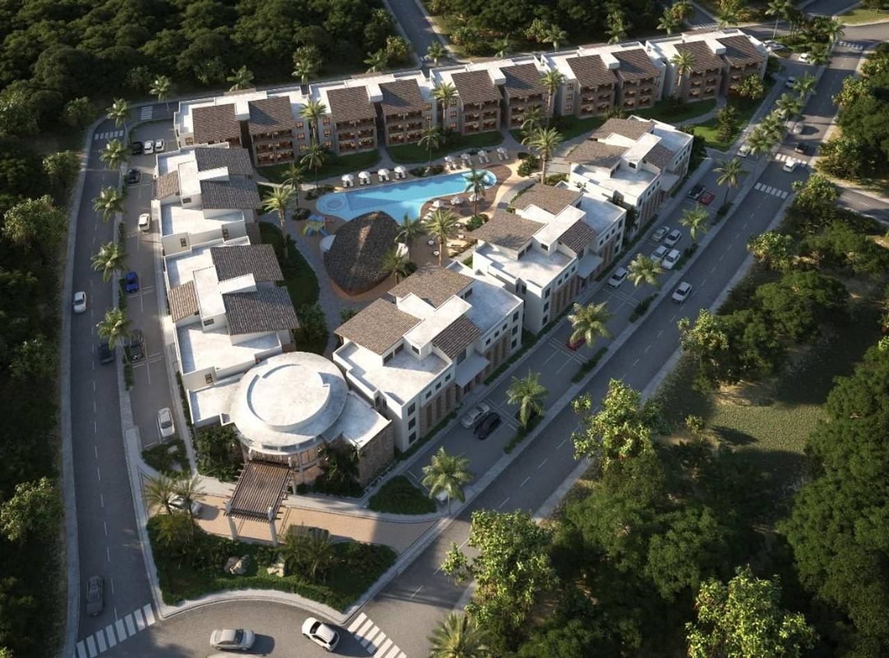 “Apartamentos de lujo con playa privada y golf PGA”