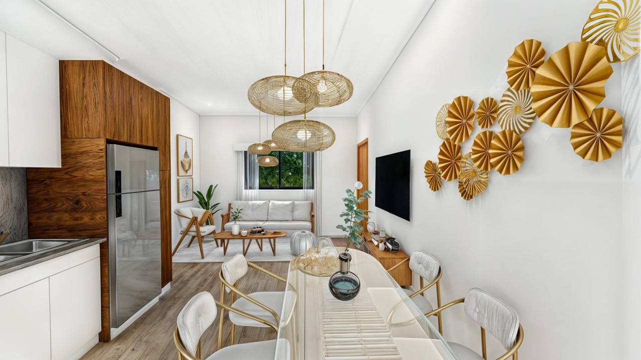 Apartamentos en venta en Las Terrenas, 77 m²
