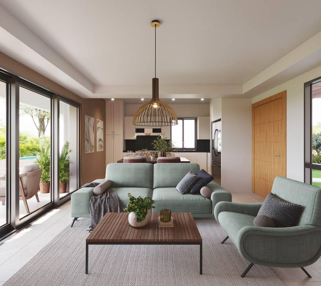 Punta Cana, proyecto de villas en venta de 2 habitaciones.