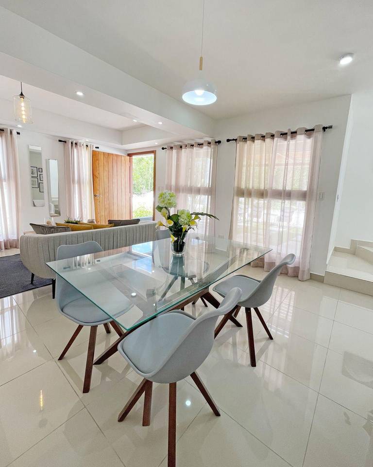 Punta Cana, proyecto de villas en venta de 2 habitaciones.