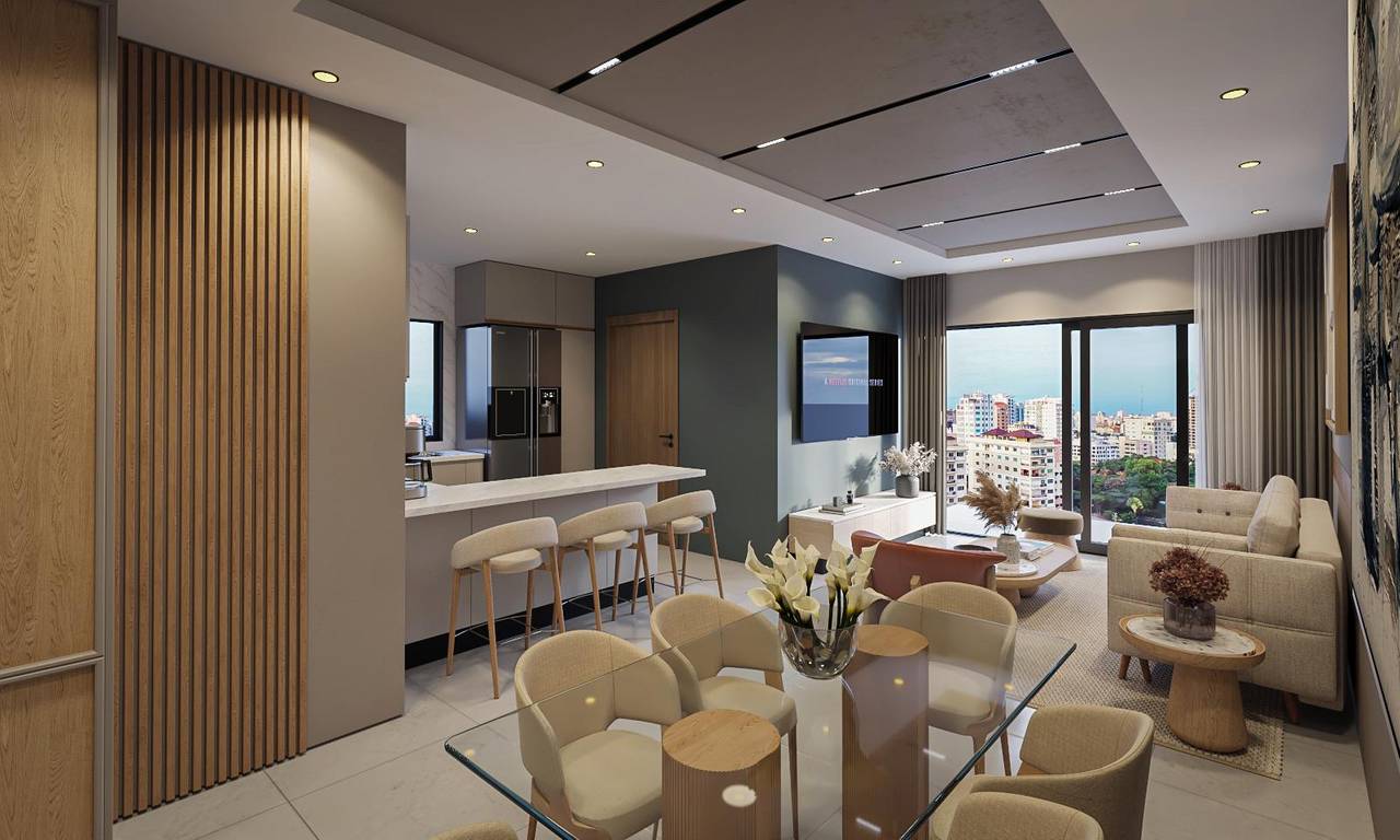 Apartamentos en venta en Santo Domingo D.N., Evaristo Morales, 152 m²